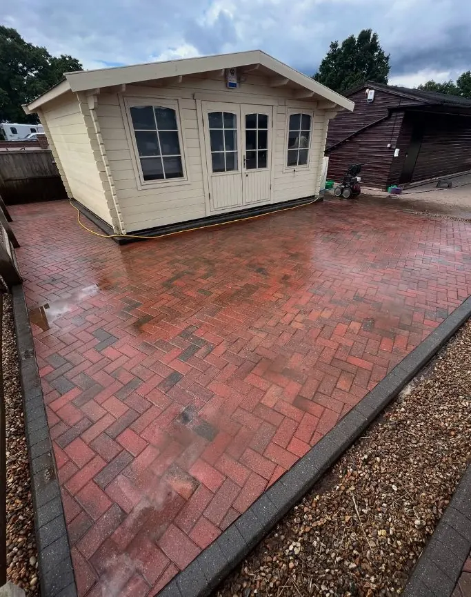Professional driveways & patios service by Marsh Exterior Cleaning in Liverpool